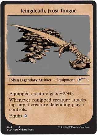 Icingdeath, Frost Tongue [Showcase #1018] (SLD-T-FOIL)