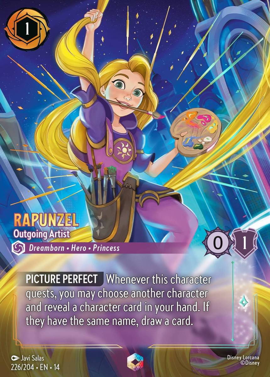 Rapunzel - Outgoing Artist (226/204 - Hyperia City) Enchanted