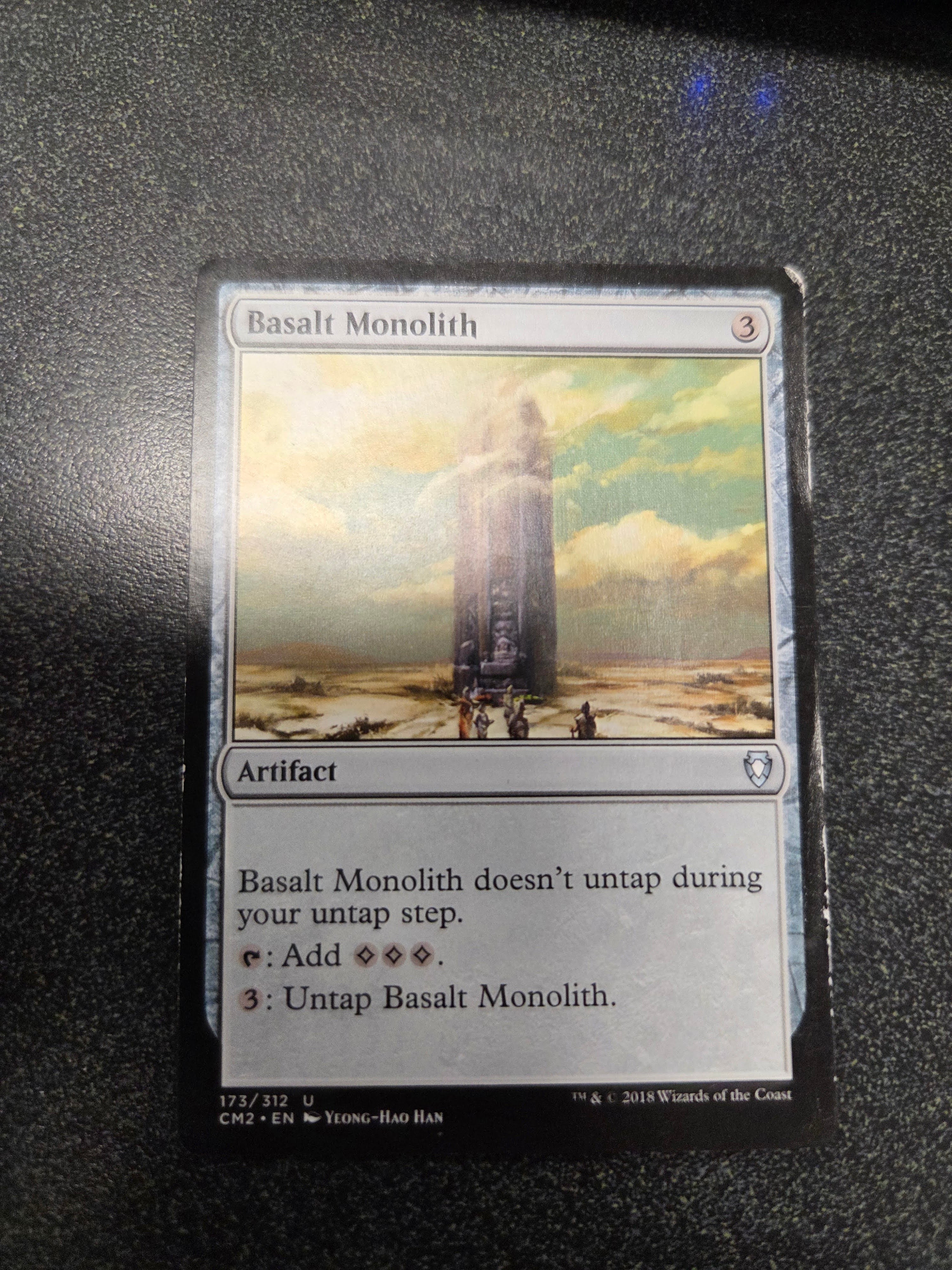 Basalt Monolith (CM2-U) Damaged