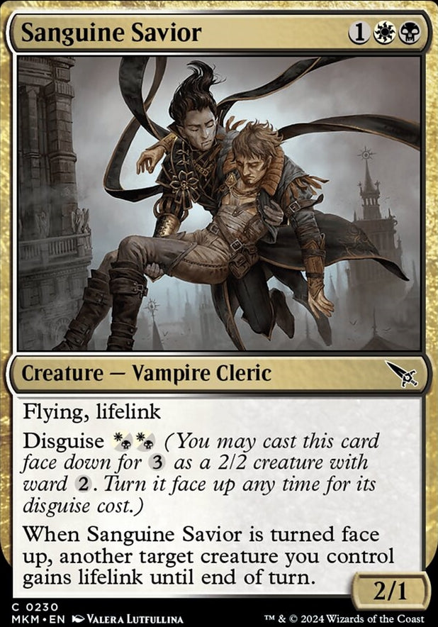 Sanguine Savior [#0230] (MKM-C-FOIL)