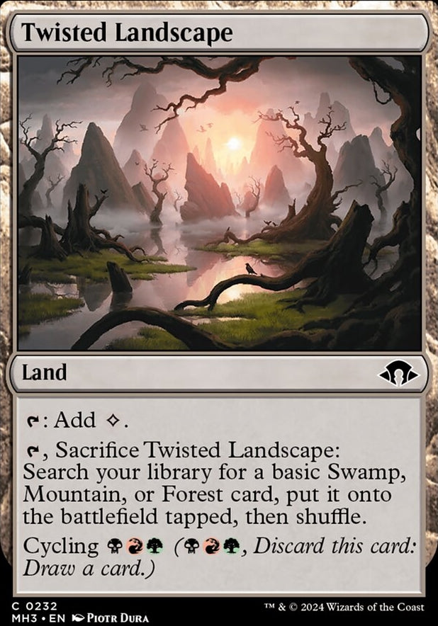 Twisted Landscape [#0232] (MH3-C)