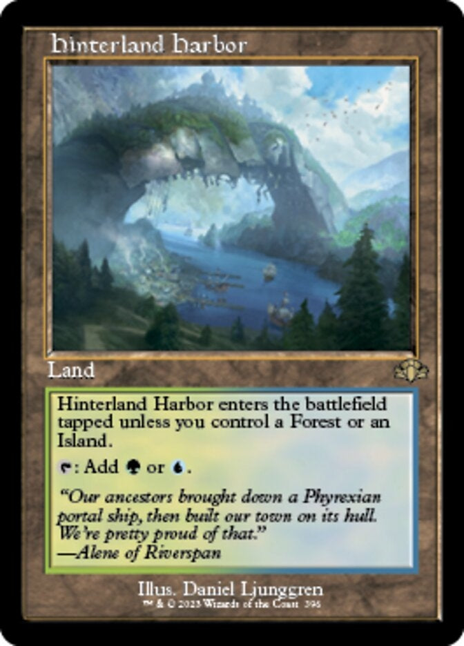 Hinterland Harbor [#396 Old Frame Bonus Sheet] (DMR-R)
