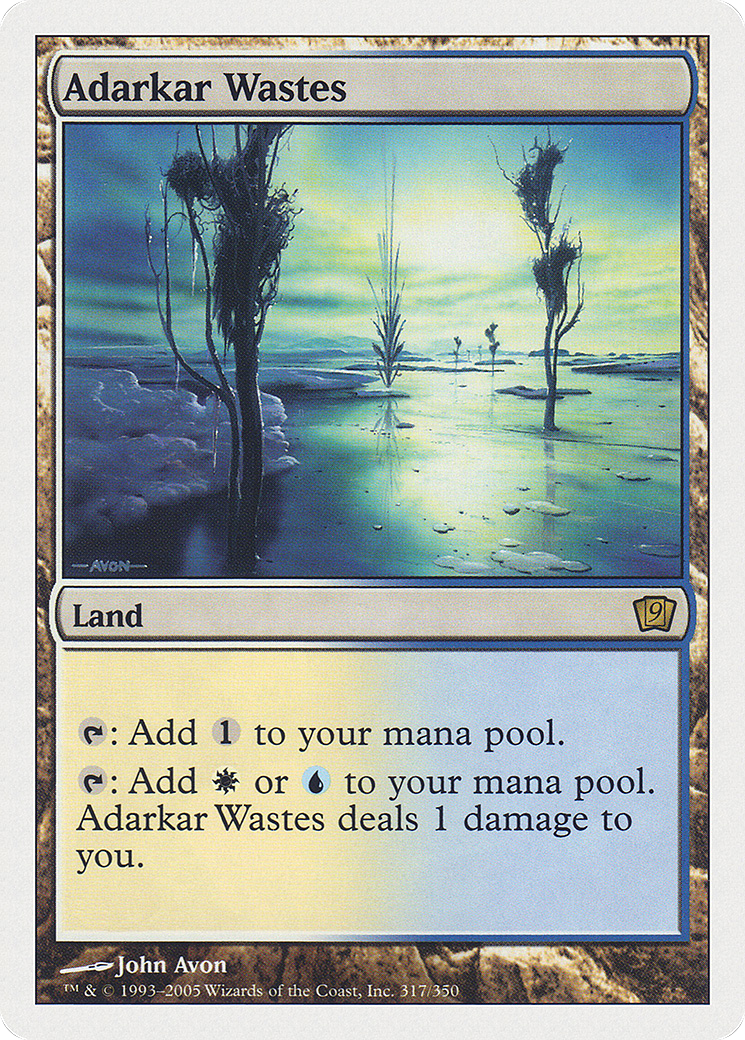 Adarkar Wastes (9ED-R-FOIL)