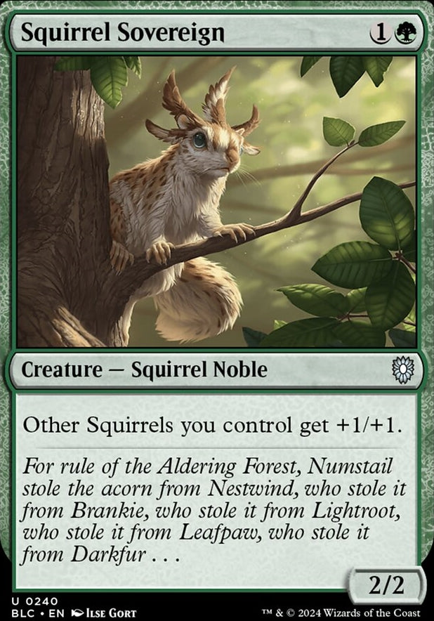 Squirrel Sovereign [#0240] (BLC-U)