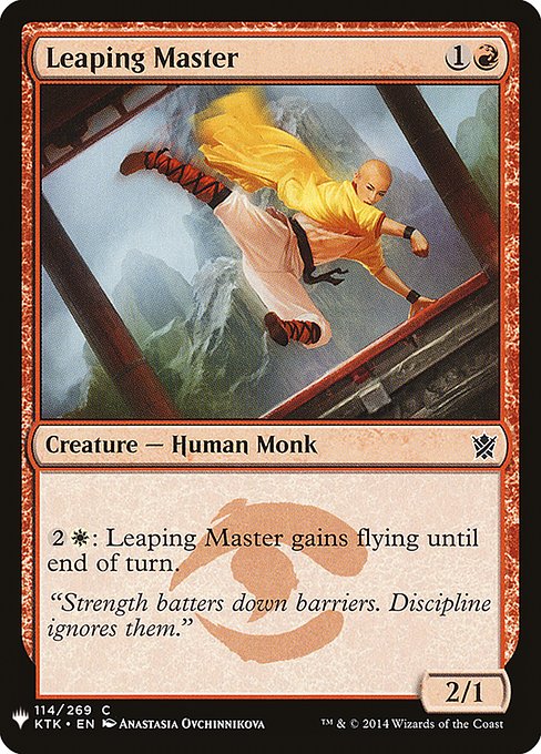 Leaping Master [Mystery Booster #0999] (KTK-C)