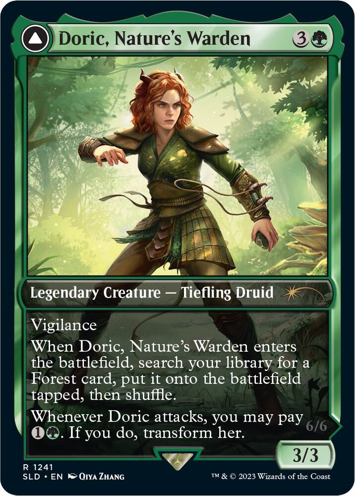Doric, Nature's Warden//Doric, Owlbear Avenger [#1241] (SLD-R)