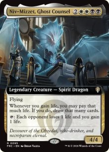Niv-Mizzet, Ghost Counsel [ #0095 Extended Art ] (FRC-R)