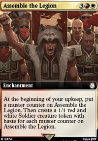 Assemble the Legion [#0474 Extended Art] (PIP-R-FOIL)