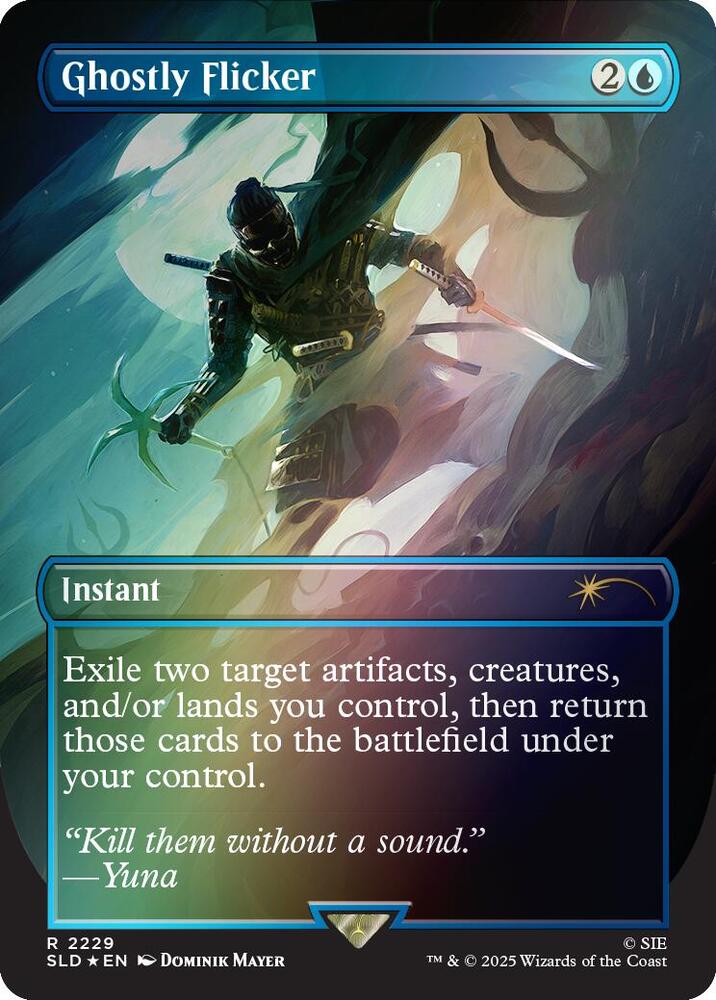 Ghostly Flicker [ #2229 ] (SLD-R-FOIL)