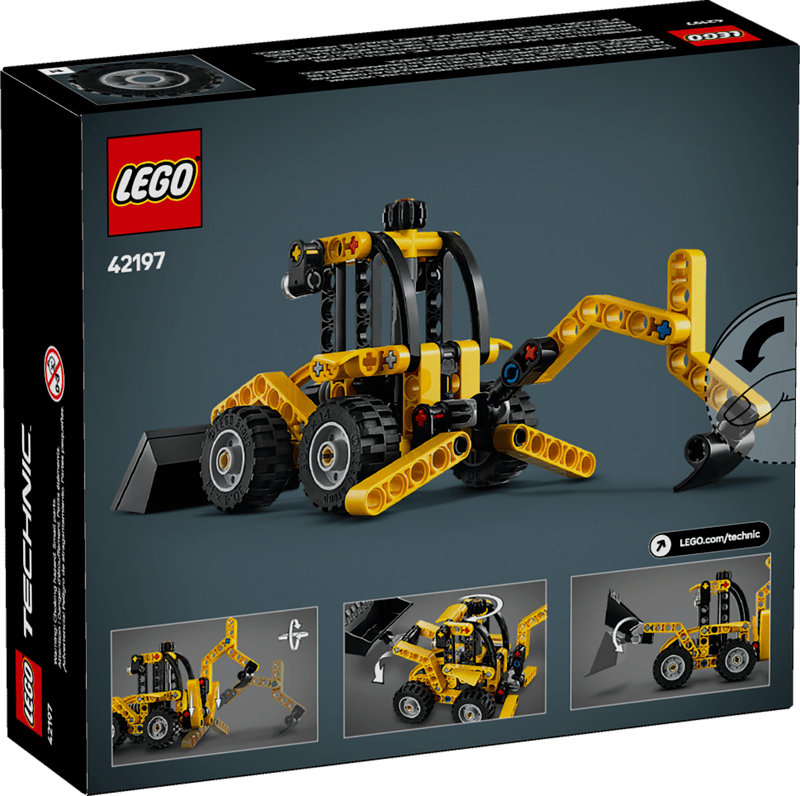 Lego: Technic - Backhoe Loader (42197)