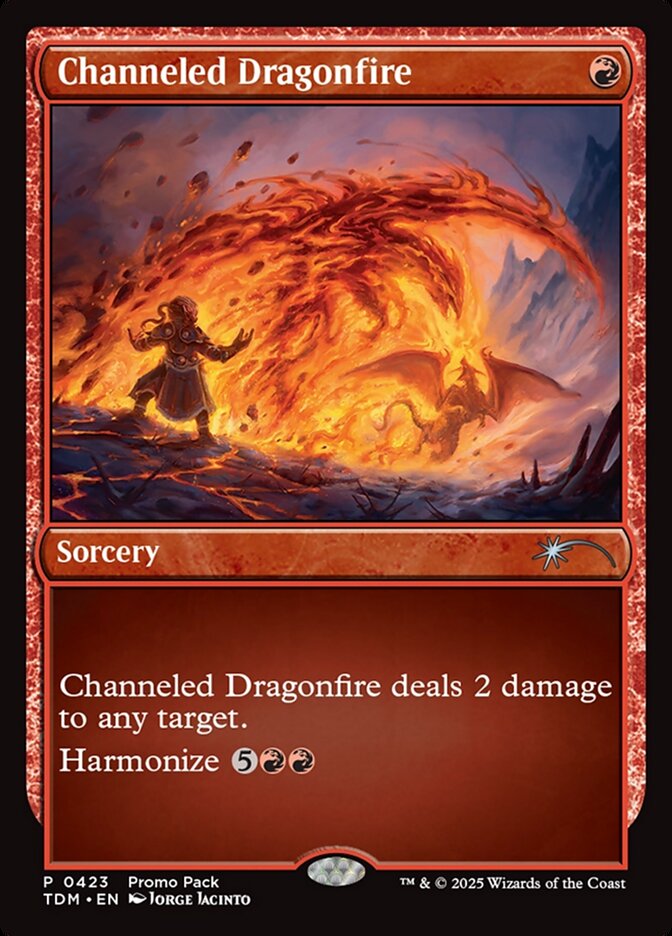 Channeled Dragonfire [ #0423 FNM Style ] (TDM-P)