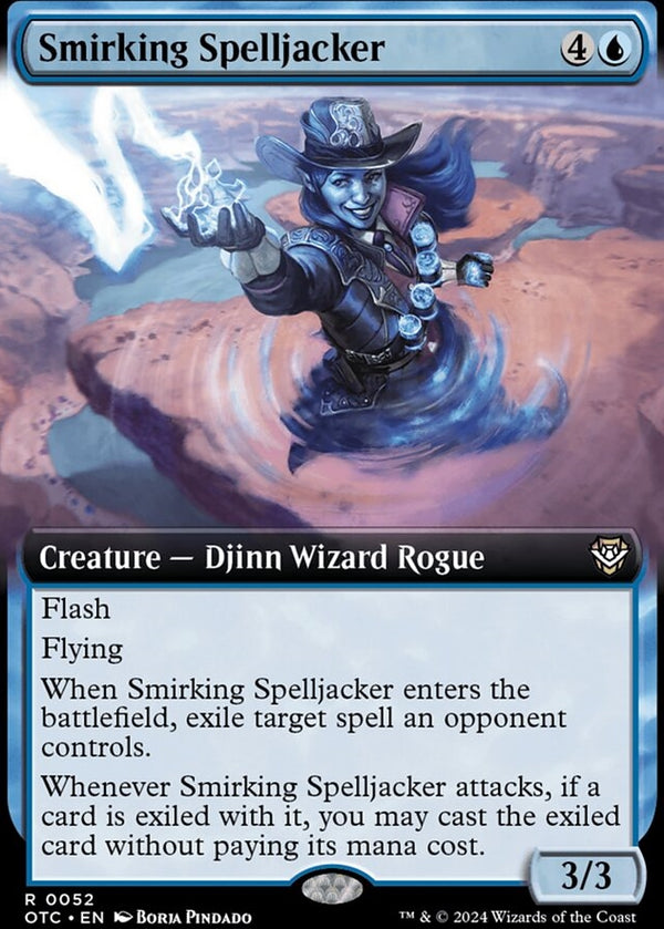 Smirking Spelljacker [#0052 Extended Art] (OTC-R-FOIL)