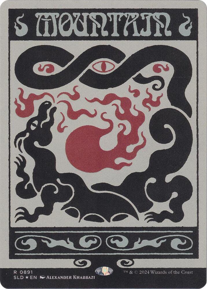 Mountain [#0891] (SLD-R-FOIL) Rainbow Foil