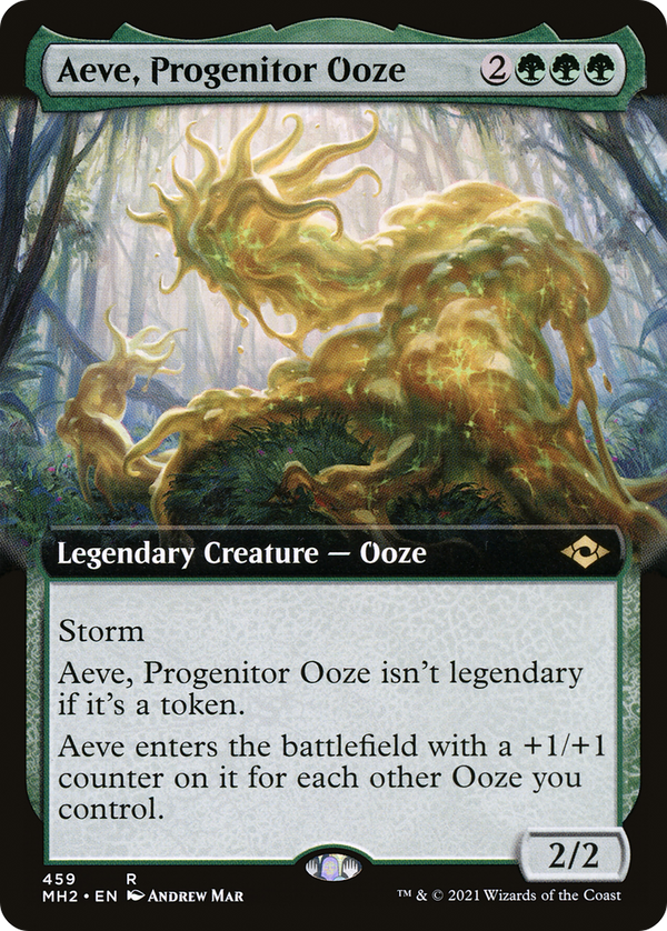 Aeve, Progenitor Ooze [#459 Extended Art] (MH2-R-FOIL)