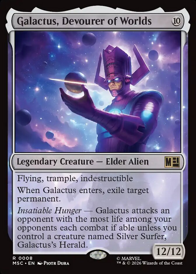 Galactus, Devourer of Worlds [ #0008 Surge Foil ] (MSC-R)