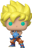 POP Figure: Dragonball Z #0948 -Super Saiyan Goku w/ Kamehameha  (Diamond Collection Hot Topic)