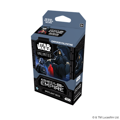 Star Wars TCG: Unlimited - Ashes of the Empire Spotlight Deck: Emperor Palpatine