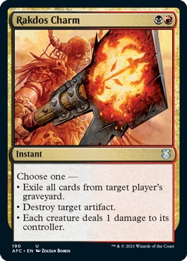 Rakdos Charm [ #0190 ] (AFC-U)
