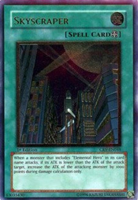 Skyscraper (CRV-EN048) Ultimate Rare - Light Play 1st Edition