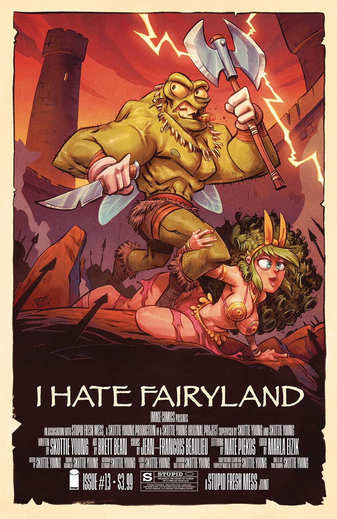 I HATE FAIRYLAND (2022) #13 CVR A BRETT BEAN (MR)
