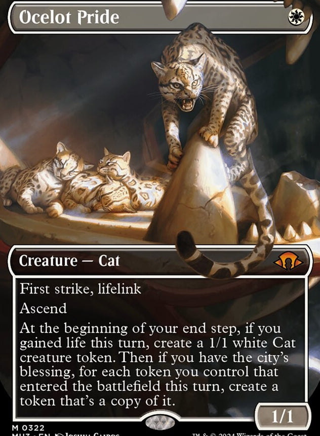 Ocelot Pride [#0322 Borderless] (MH3-M-FOIL)