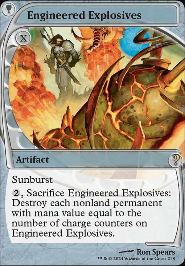 Engineered Explosives [#0218 Future Frame] (MB2-R-FOIL)