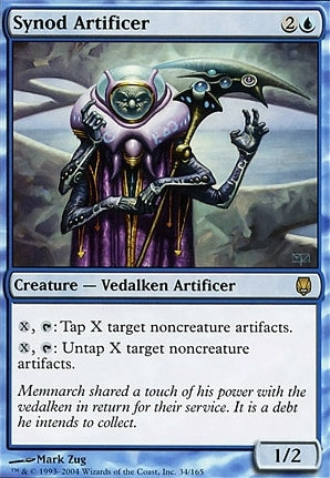 Synod Artificer (DST-R-FOIL) Moderate Play