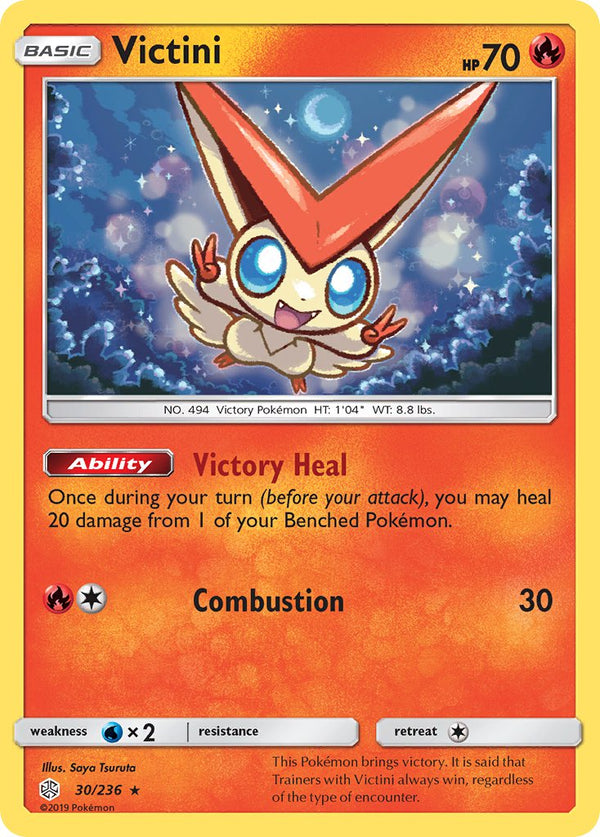 Victini - 030/236 (CEC) Holo Rare - Near Mint Holofoil