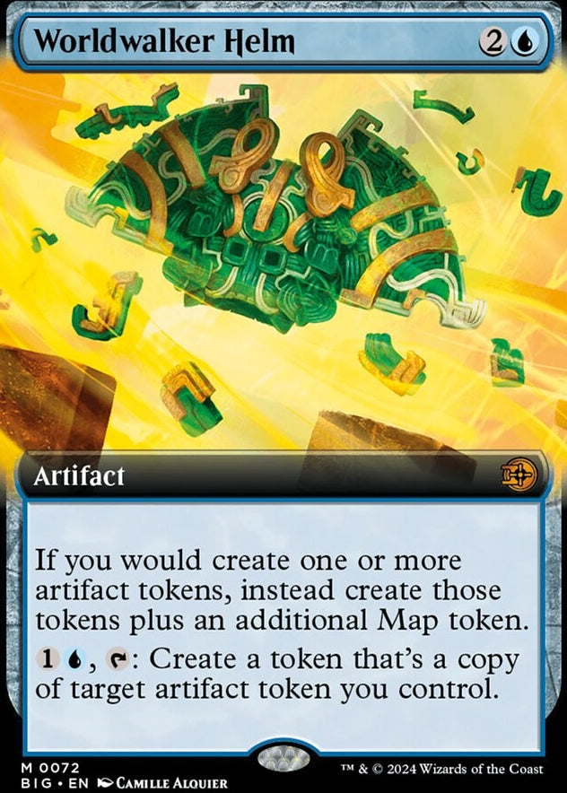 Worldwalker Helm [#0072 Extended Art] (BIG-M-FOIL)