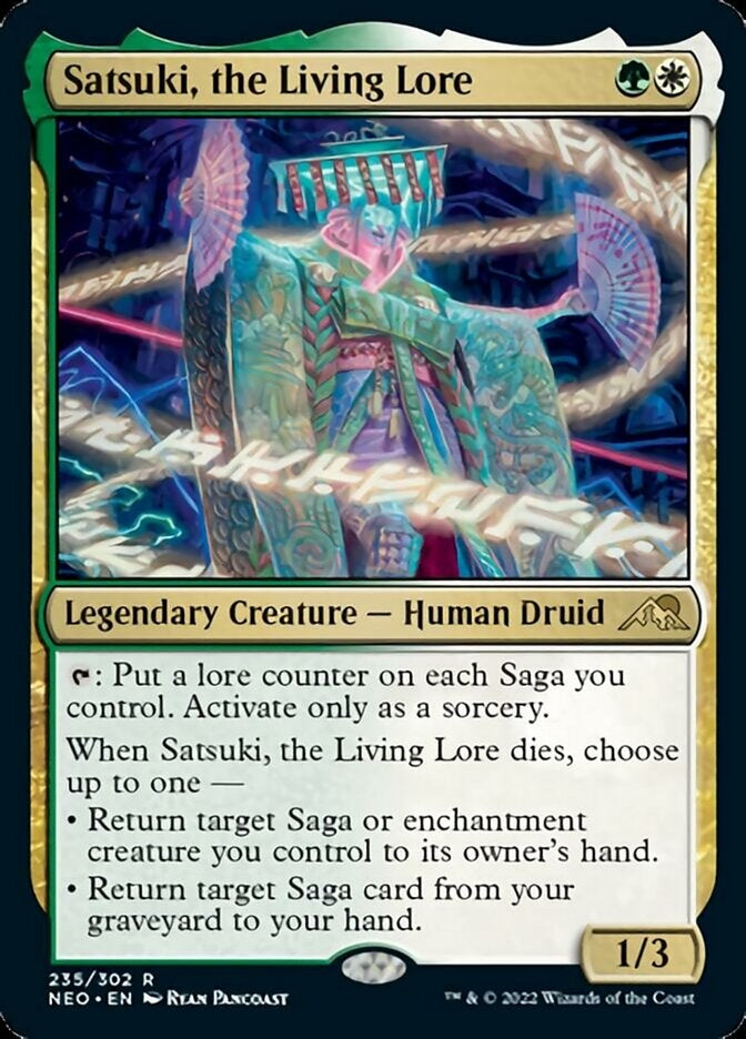 Satsuki, the Living Lore [ #235/302 ] (NEO-R)