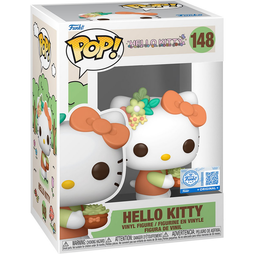 POP Figure: Sanrio Hello Kitty & Friends #0148 - Hello Kitty with Plant (Specialty)