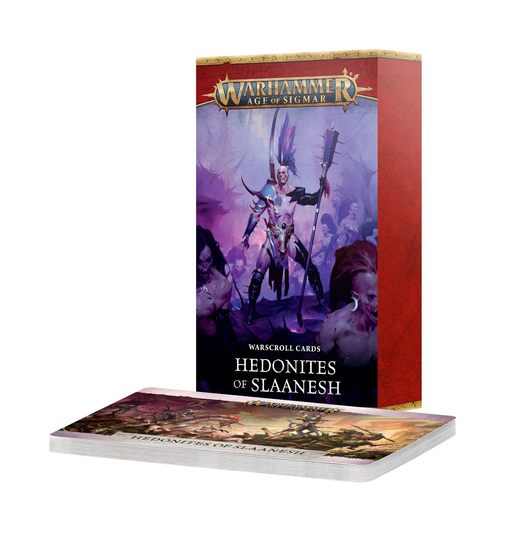 Age of Sigmar: Warscroll Cards - Hedonites of Slaanesh (4th)