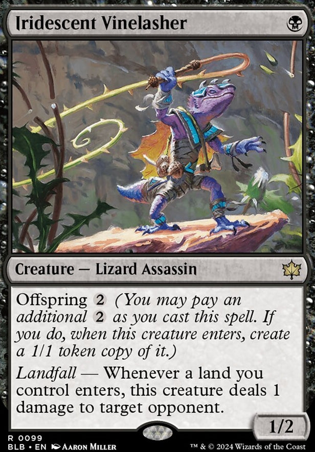 Iridescent Vinelasher [#0099] (BLB-R-FOIL)