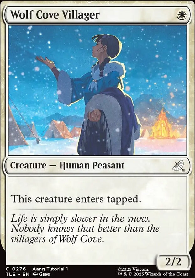 Wolf Cove Villager [ #0276 ] (TLE-C)