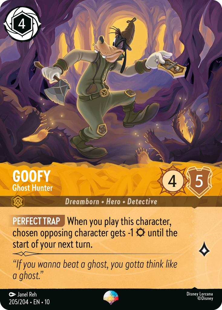 Goofy - Ghost Hunter (205/204 - Whispers in the Well) Epic