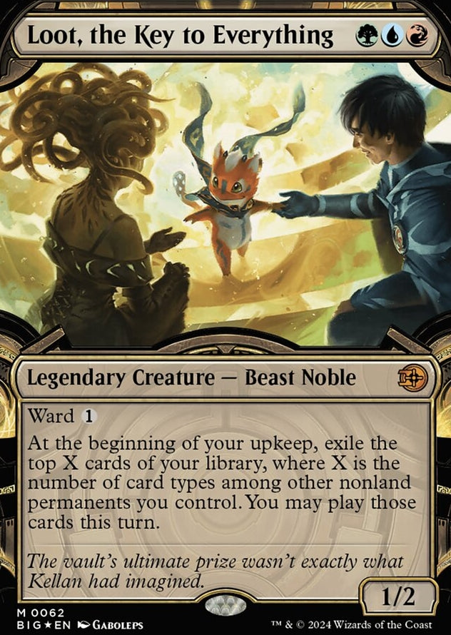Loot, the Key to Everything [#0062 Vault Frame Raised Foil] (BIG-M)