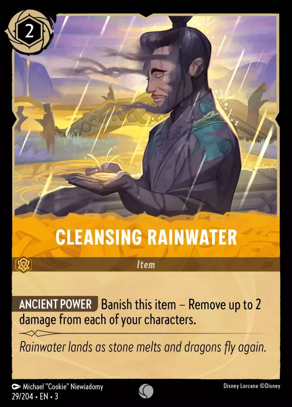 Cleansing Rainwater (Into the Inklands 029/204) Common - Near Mint