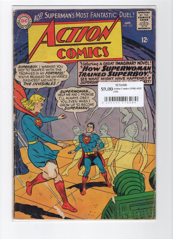 Action Comics (1938 Series) #332 (3.0)