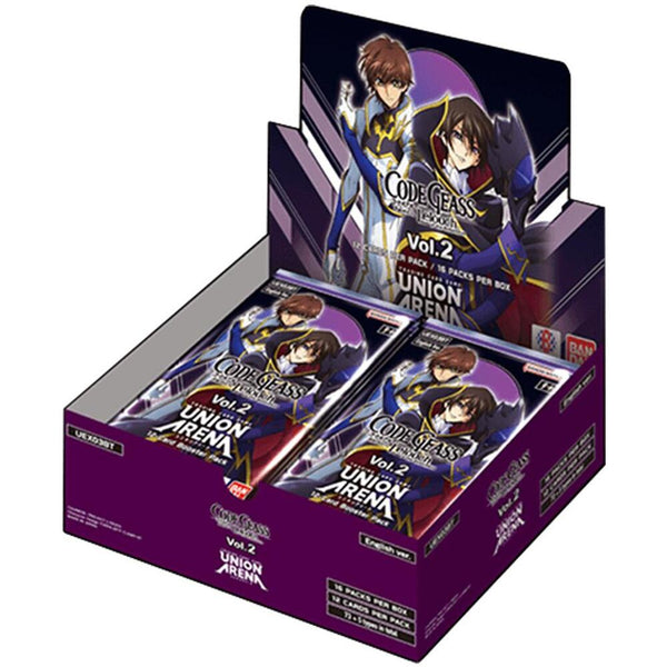 コードギアス UNION ARENA トレーディングカード box Union Arena TCG: Booster Pack X03 - Code Geass: Lelouch of the Rebelli