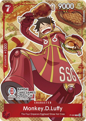 Monkey.D.Luffy (Bandai Card Games Fest 24-25) -  (P-080)