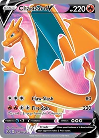 Charizard V - SWSH050 (SWSH:PR) Promo - Near Mint Holofoil