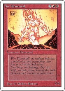 Fire Elemental (2ED-U)