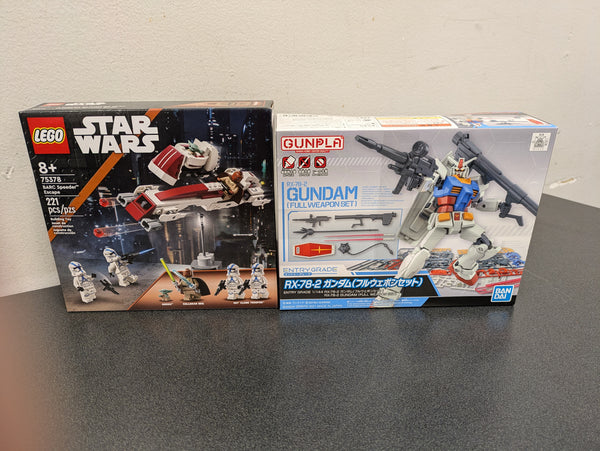 Helene Charity Raffle: Building Toys - Lego and Gundam ($45 Value)