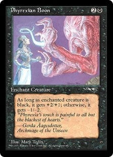 Phyrexian Boon [Female] (ALL-C)