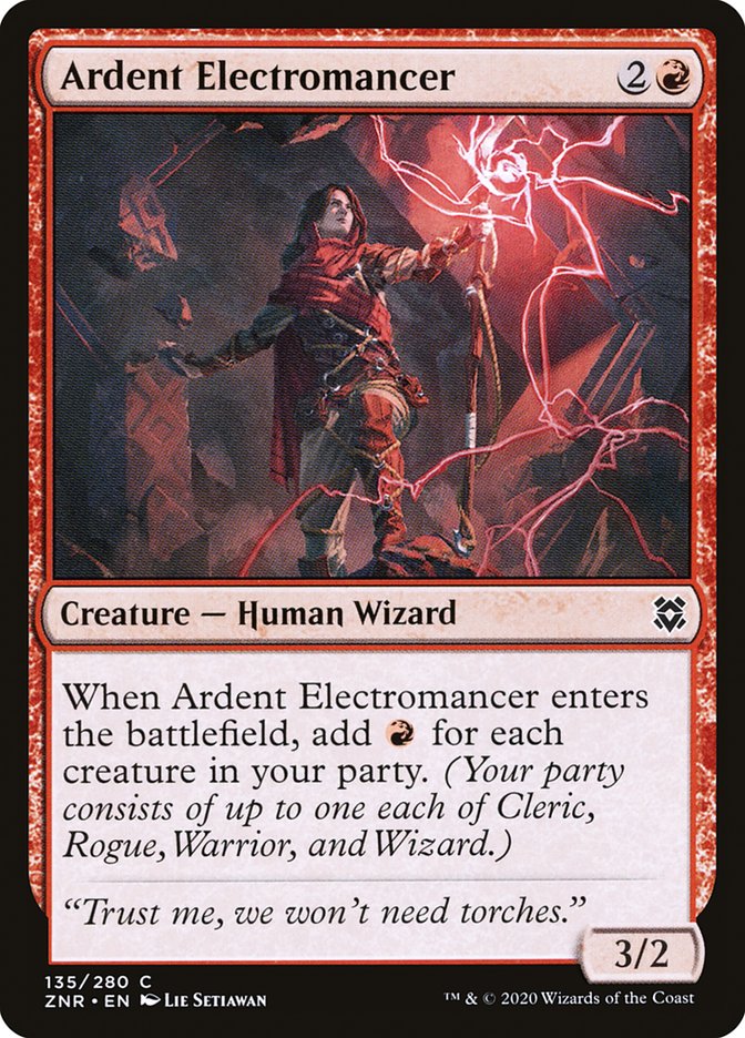 Ardent Electromancer (ZNR-C)
