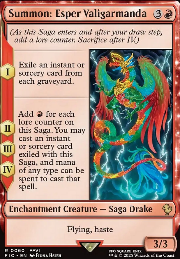 Summon: Esper Valigarmanda [ #0060 ] (FIC-R)