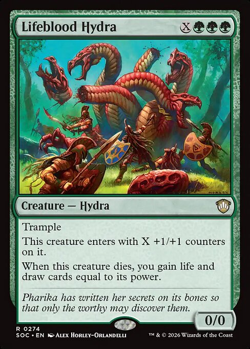 Lifeblood Hydra [ #0274 ] (SOC-R)