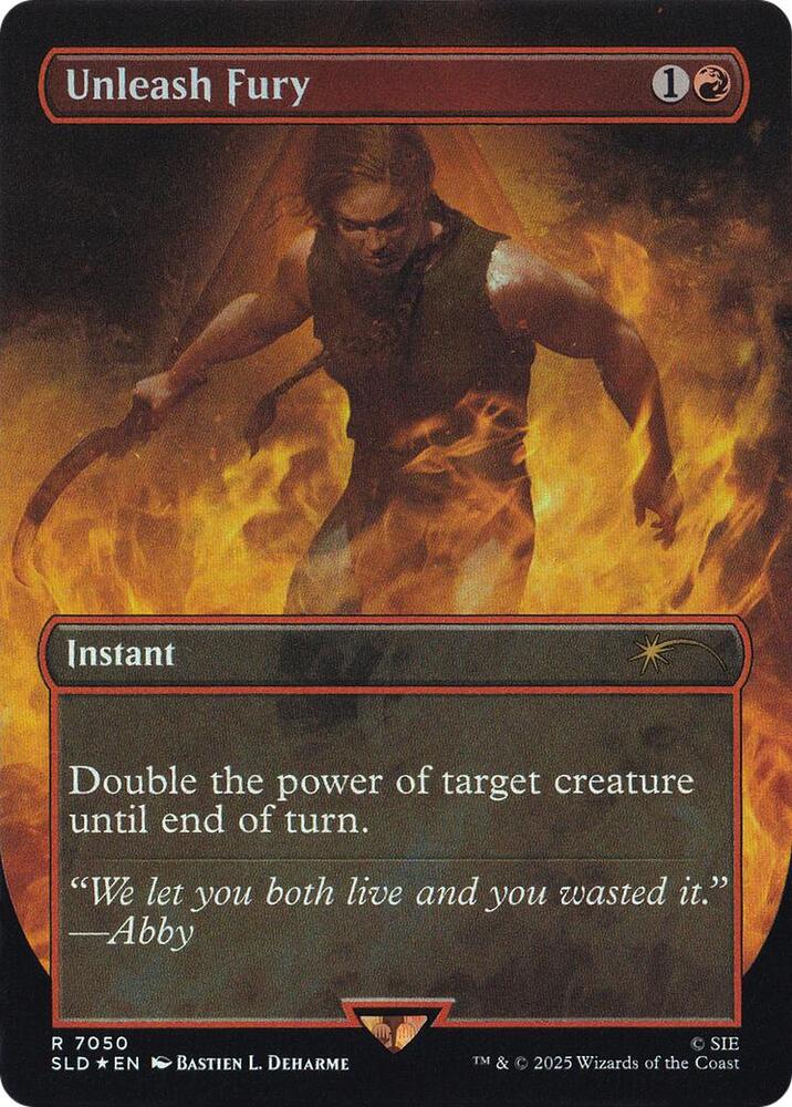 Unleash Fury [ #7050 ] (SLD-R-FOIL)