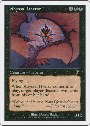 Abyssal Horror (7ED-R-FOIL)