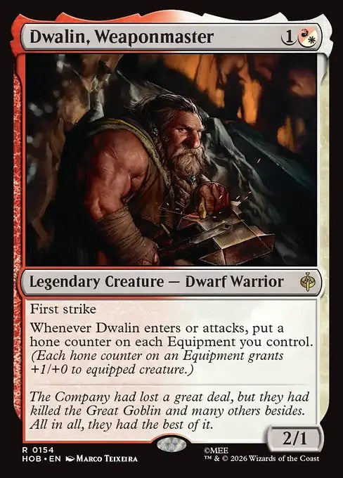 Dwalin, Weaponmaster [ #0154 ] (HOB-R)